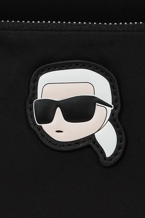 Рюкзак Karl Lagerfeld IKON колір чорний фото 4