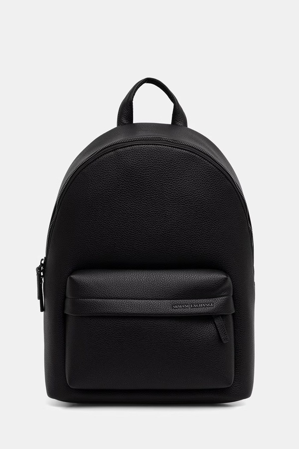 Рюкзак чоловічий зі штучної шкіри Armani Exchange колір чорний