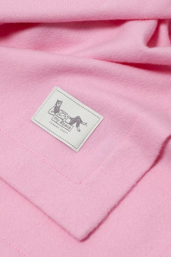 Плед з вовни альпаки My Alpaca фото 2