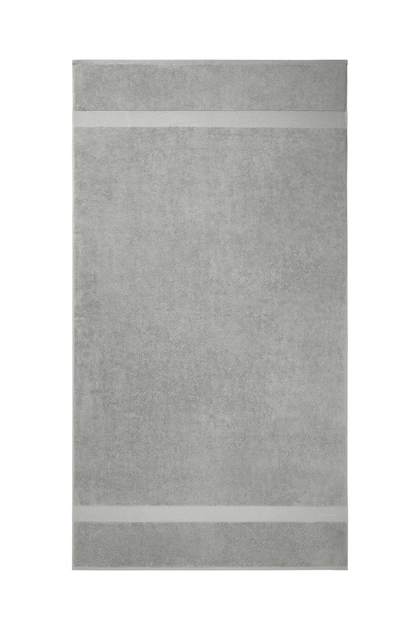 Большой хлопковый полотенце Ralph Lauren AVENUE Seamist 100 x 183 cm цвет серый фото 2