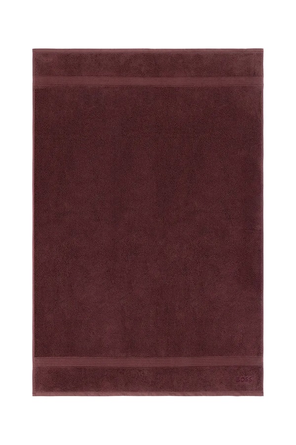 Большой хлопковый полотенце BOSS LOFT Brownie 100 x 150 cm цвет бордовый