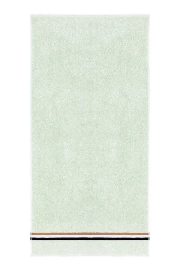 Великий бавовняний рушник BOSS BLINEA Celadon 90 x 150 cm колір зелений фото 2
