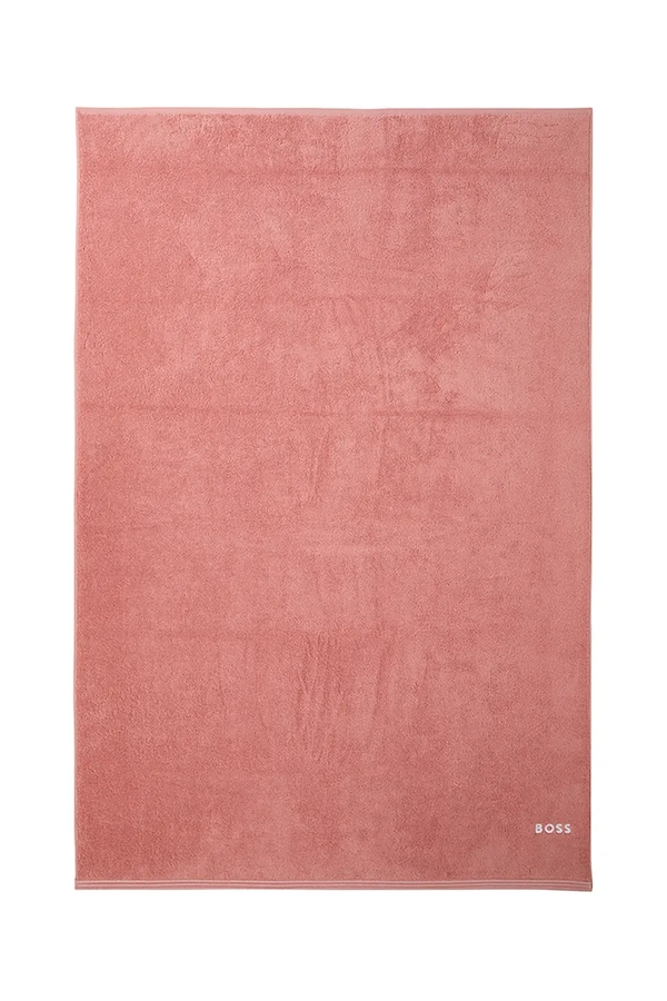 Большой хлопковый полотенце BOSS EDGE Blush 100 x 150 cm цвет розовый
