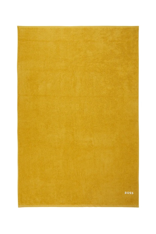 Большой хлопковый полотенце BOSS EDGE Citrus 100 x 150 cm цвет желтый