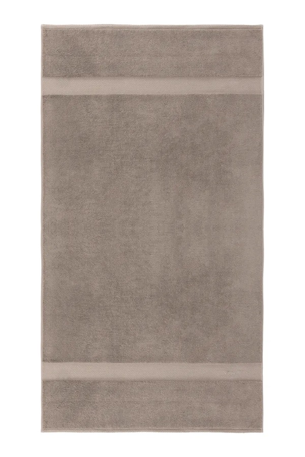 Середній бавовняний рушник Ralph Lauren DULANEY Fog 75 x 137 cm колір коричневий