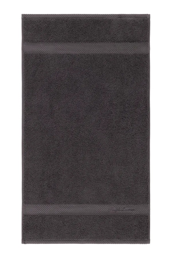 Маленький хлопковый полотенце Ralph Lauren DULANEY Graphite 42 x 70 cm цвет серый