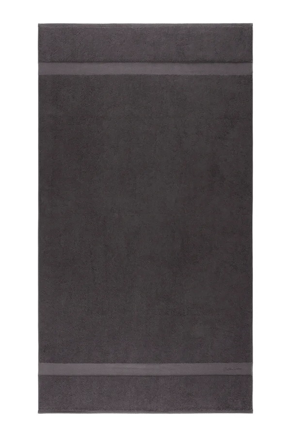 Маленький хлопковый полотенце Ralph Lauren DULANEY Graphite 50 x 100 cm цвет серый