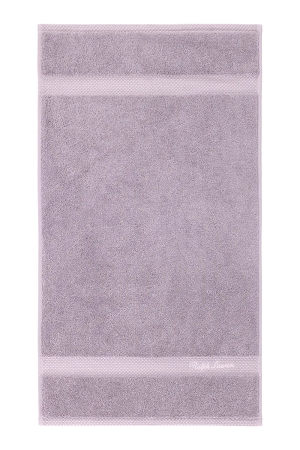 Маленький хлопковый полотенце Ralph Lauren DULANEY Lilac 42 x 70 cm цвет фиолетовый