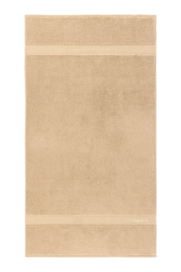 Середній бавовняний рушник Ralph Lauren DULANEY Linen 75 x 137 cm колір бежевий