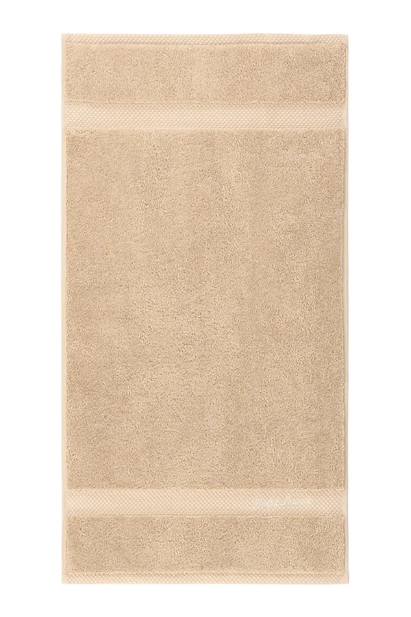 Маленький бавовняний рушник Ralph Lauren DULANEY Linen 42 x 70 cm колір бежевий