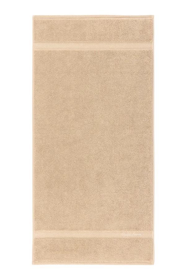 Маленький бавовняний рушник Ralph Lauren DULANEY Linen 50 x 100 cm колір бежевий