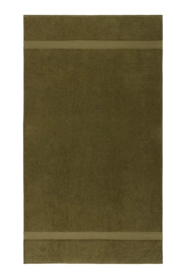 Великий бавовняний рушник Ralph Lauren DULANEY Olive 100 x 183 cm колір зелений