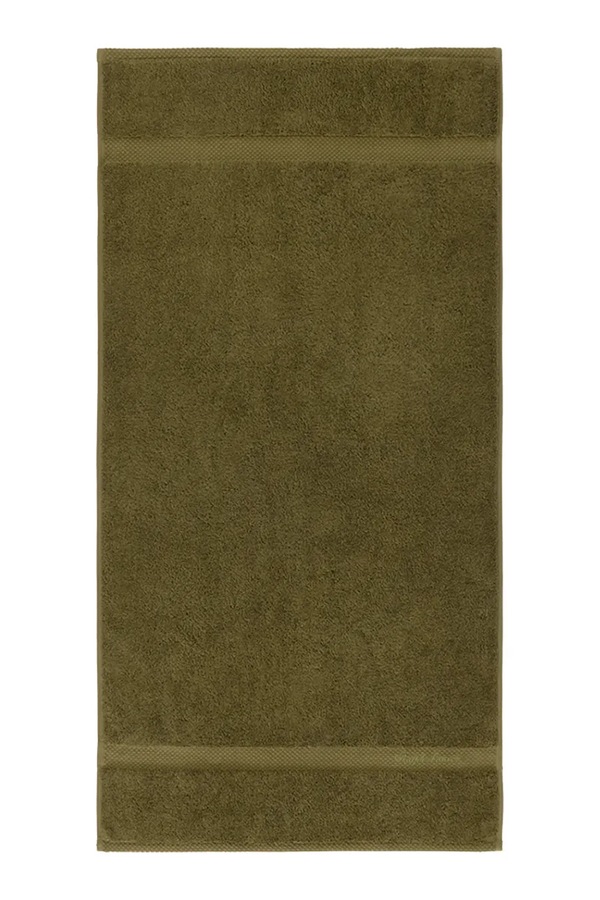 Маленький бавовняний рушник Ralph Lauren DULANEY Olive 50 x 100 cm колір зелений