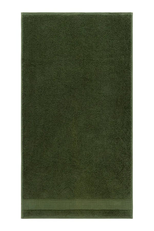 Маленький бавовняний рушник Kenzo KWEAVE Kaki 45 x 70 cm колір зелений