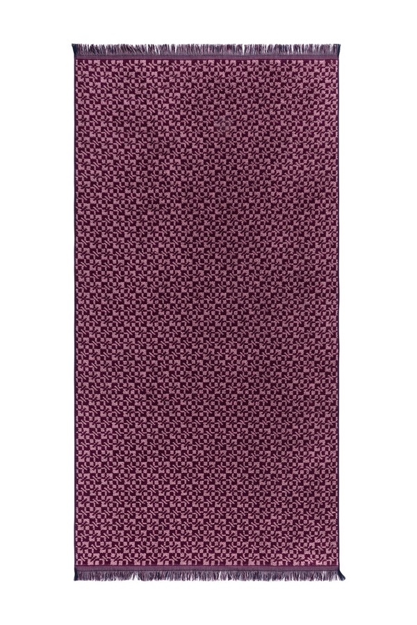 Середній рушник бавовняний Kenzo KA Bordeaux 70 x 140 cm колір бордовий