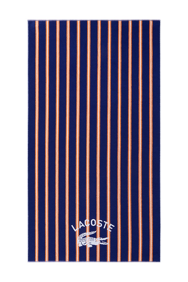 Середній рушник бавовняний Lacoste LSUNSTRI Saphir 90 x 160 cm