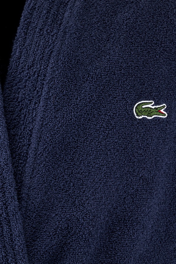 Халат бавовняний Lacoste LLECROCO Marine XL фото 3