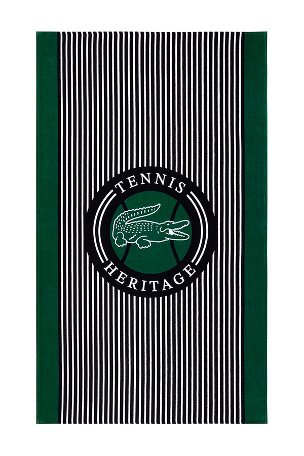 Великий рушник бавовняний Lacoste LACE Vert 100 x 170 cm