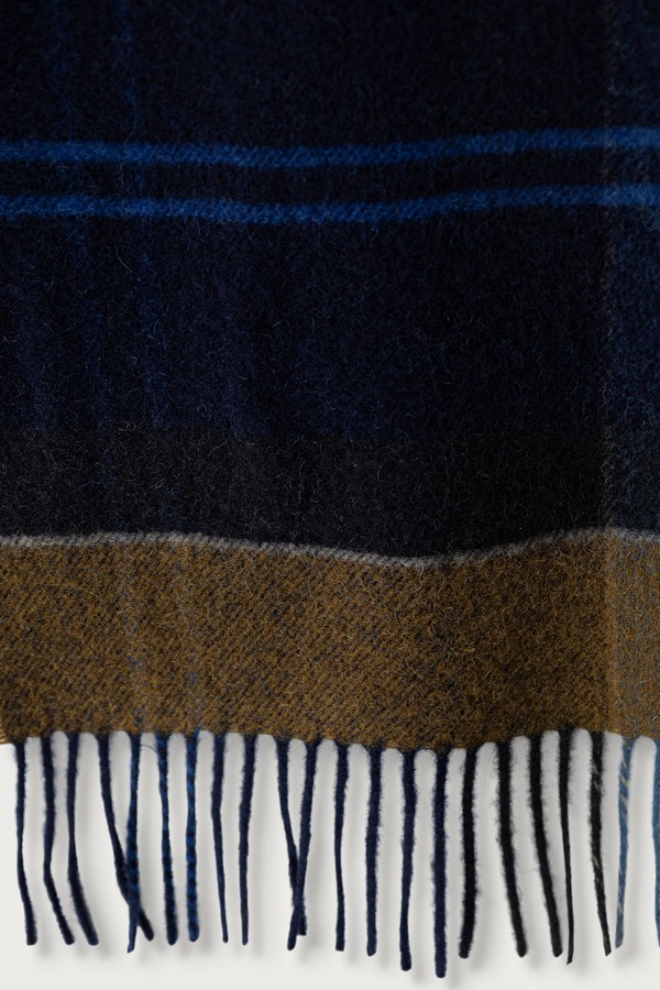 Шарф вовняний Barbour колір зелений