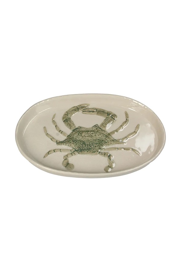 Inne Блюдо для сервірування Inne home & lifestyle Crab 2,5 x 18 x 28,8 cm колір бежевий фото 3