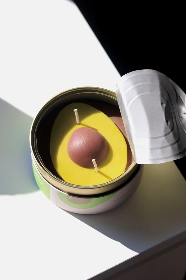 Ароматизована свічка CandleCan Fresh Avocado 290 g колір зелений фото 4