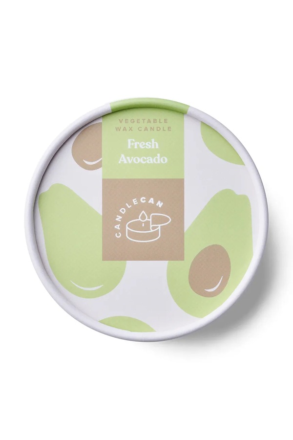 Ароматизована свічка CandleCan Fresh Avocado 290 g колір зелений фото 2