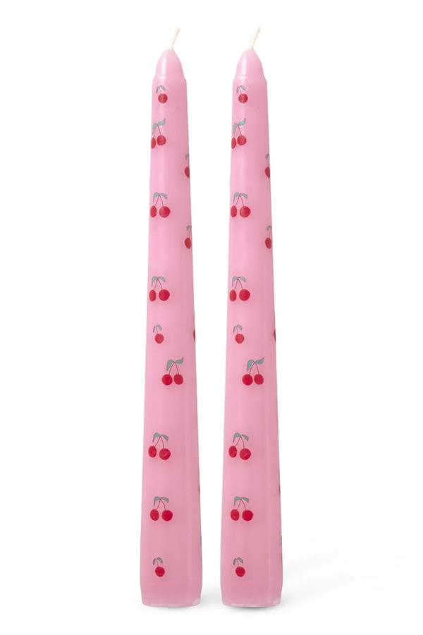 Свічка декоративна Rice Cherry Love 20,5 x 2,5 x 4,5 cm 2-pack колір рожевий