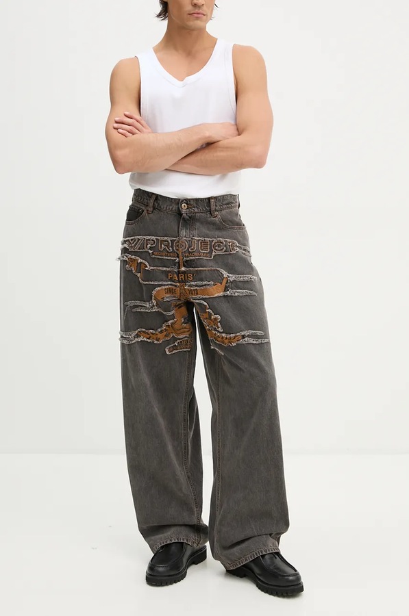 Джинси Y/Project EVERGREEN PARIS' BEST PATCH JEANS