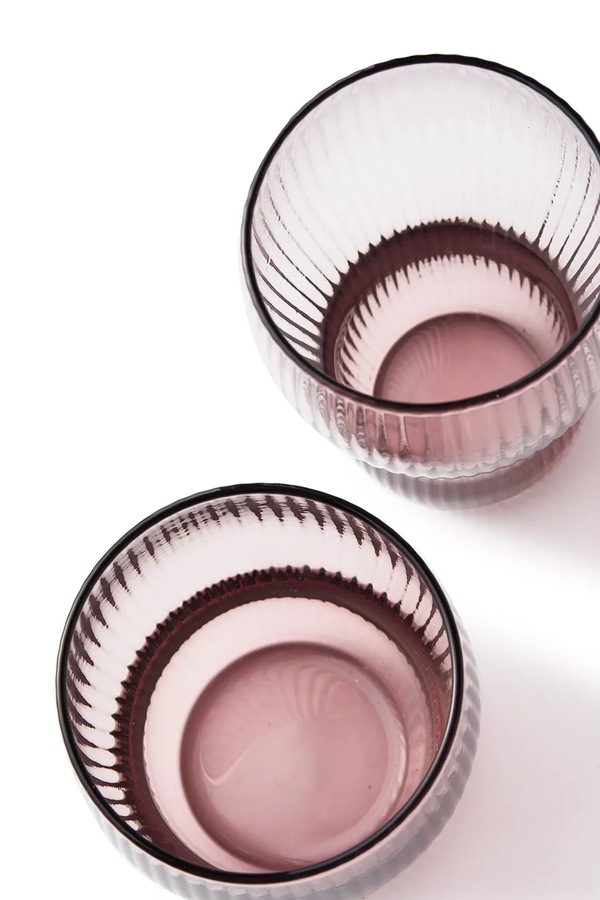 Стакан POLSPOTTEN 250 ml 2-pack цвет розовый