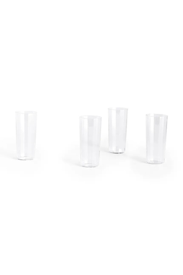 Набор стаканов HAY Angle 240 ml 4-pack цвет прозрачный