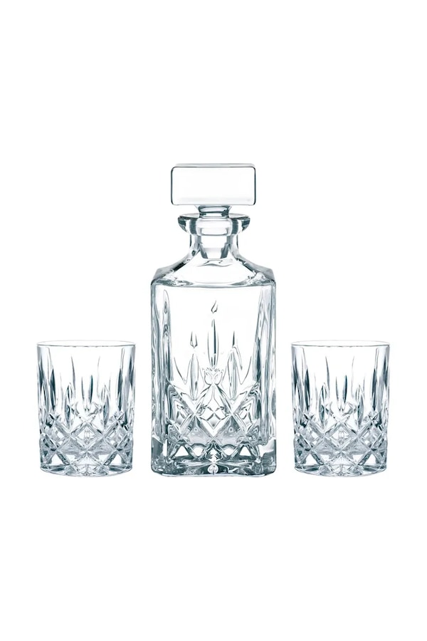 Графин для віскі зі склянками Nachtmann Noblesse Whisky 700 ml 3-pack колір прозорий