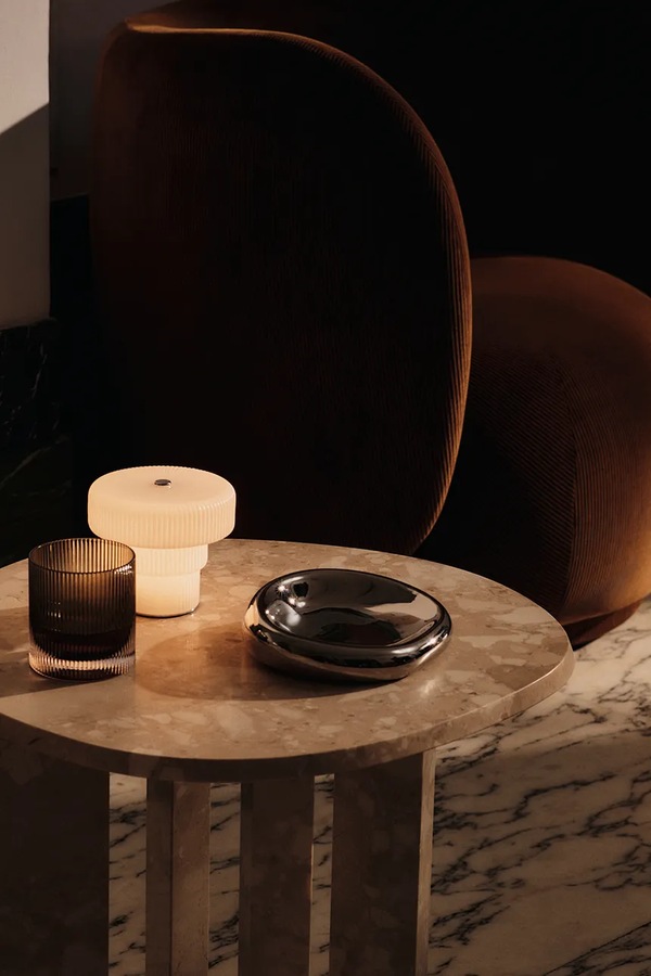 Набір склянок зі скла Ferm Living колір сірий фото 3