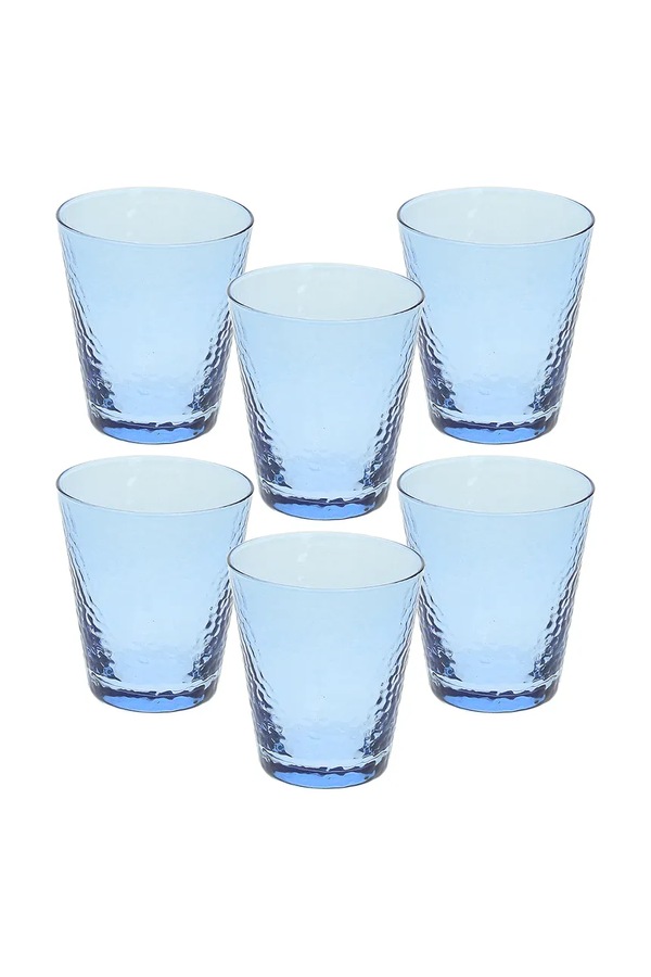 Набір склянок з кольорового скла Tognana 330 ml