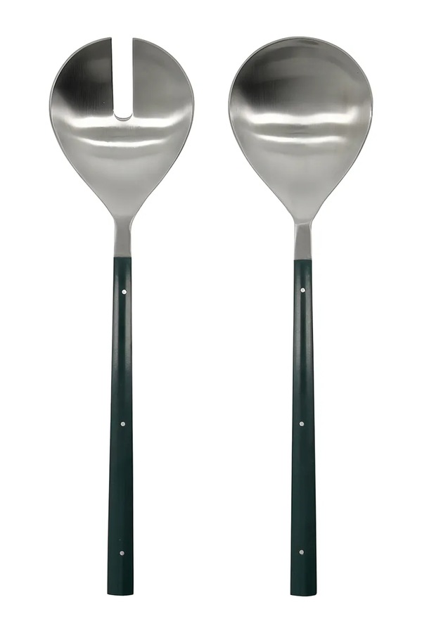 Салатные ложки House Doctor HDLata 28 x 7 cm 2-pack цвет зеленый фото 2