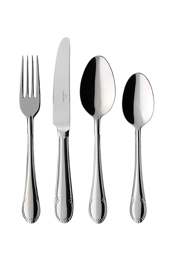 Набор столовых приборов на 6 персон Villeroy & Boch Mademoiselle 24-pack цвет серый фото 2