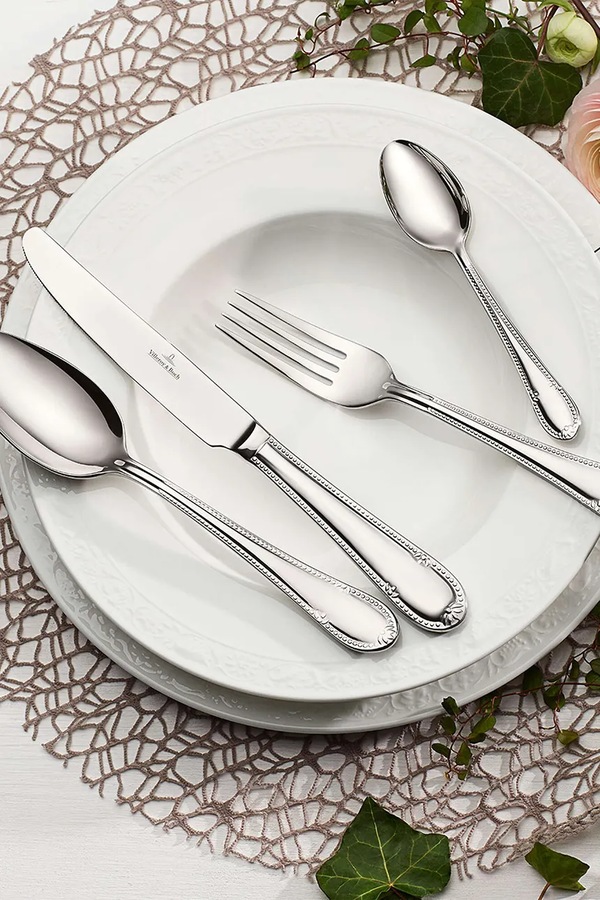 Набор столовых приборов на 6 персон Villeroy & Boch Mademoiselle 24-pack цвет серый
