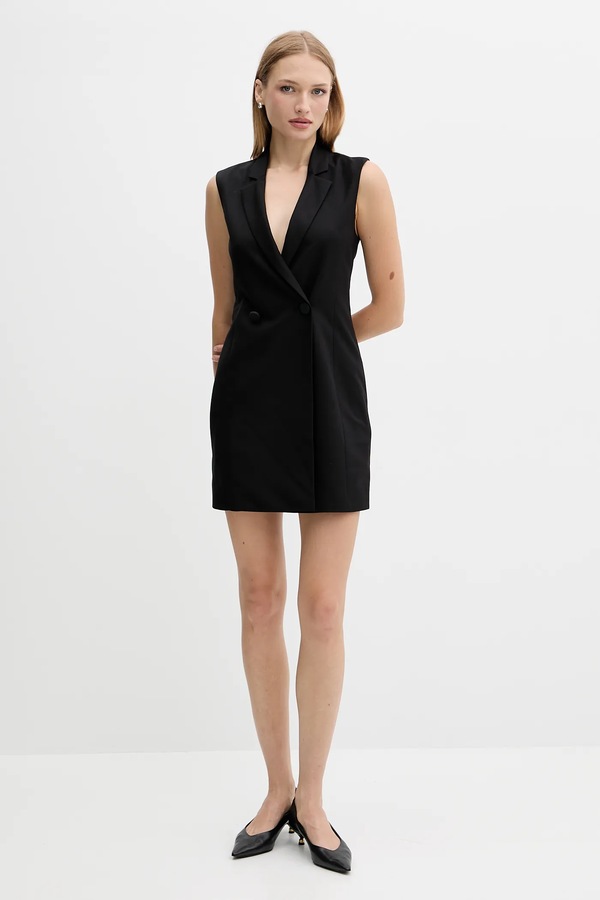Сукня Armani Exchange колір чорний фото 2