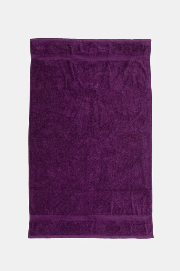 Великий бавовняний рушник BOSS Loft Dalhia 100 x 150 cm колір фіолетовий