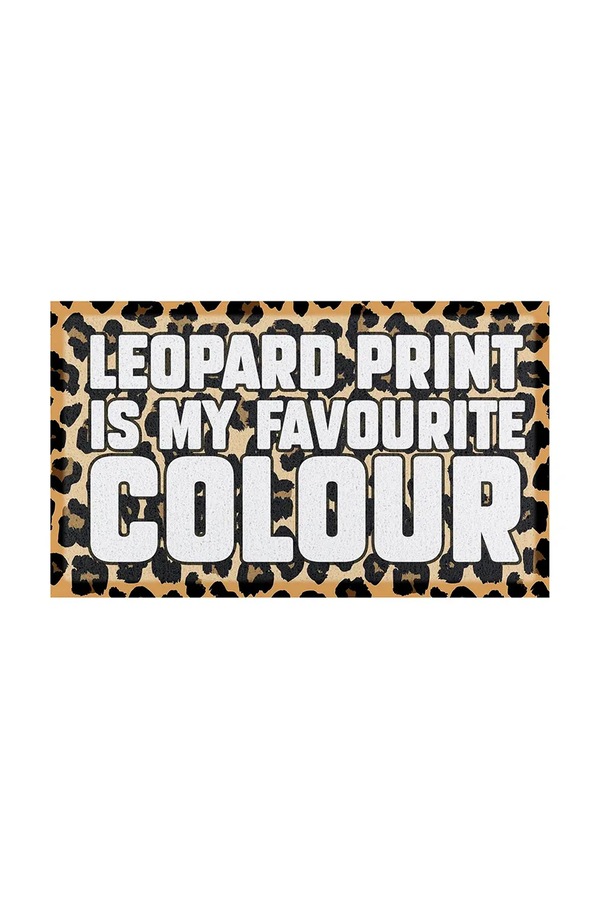Килимок Artsy Doormats Brown Leopard 70x40 cm фото 2