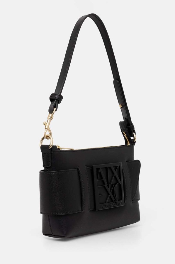 Сумочка Armani Exchange колір чорний фото 2