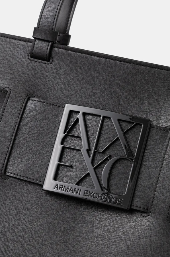 Сумочка Armani Exchange колір чорний фото 4