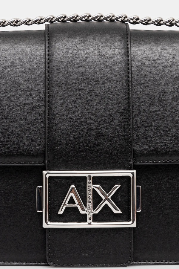 Сумочка Armani Exchange колір чорний фото 4