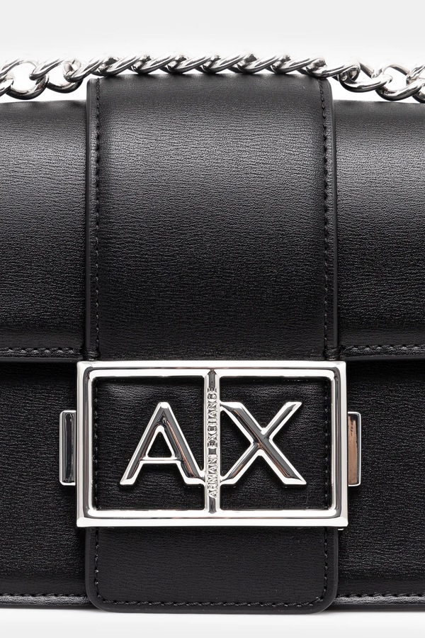 Сумочка Armani Exchange колір чорний фото 4