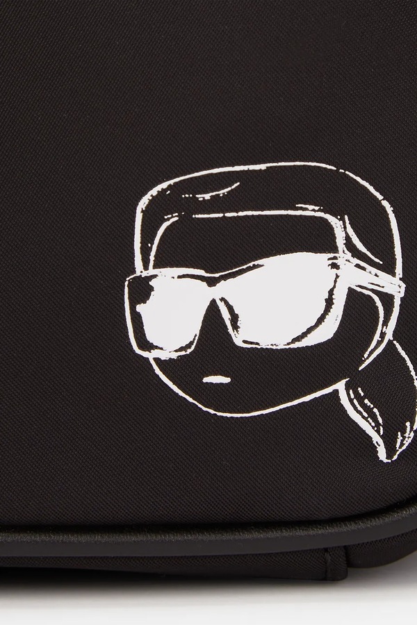 Сумочка Karl Lagerfeld IKON колір чорний фото 4