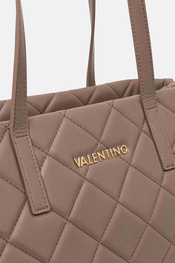 Сумка-шопер жіноча зі штучної шкіри Valentino Bags колір коричневий фото 4