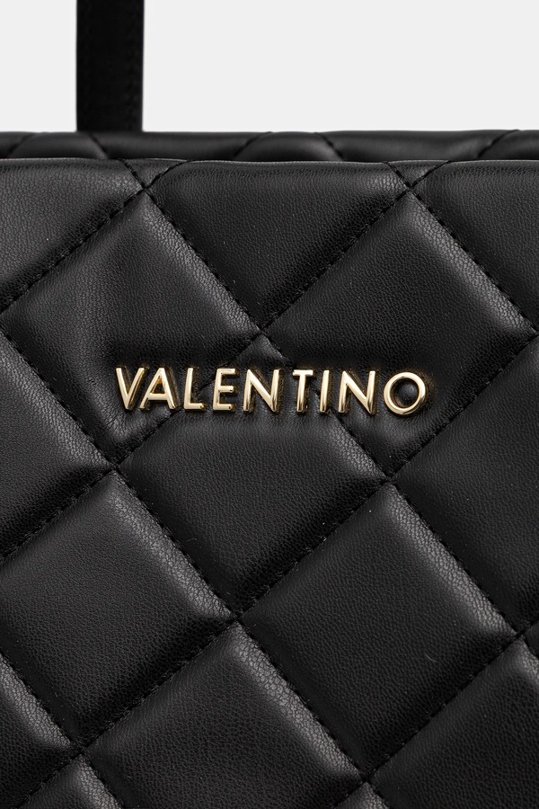 Сумка-шопер жіноча зі штучної шкіри Valentino Bags колір чорний фото 4