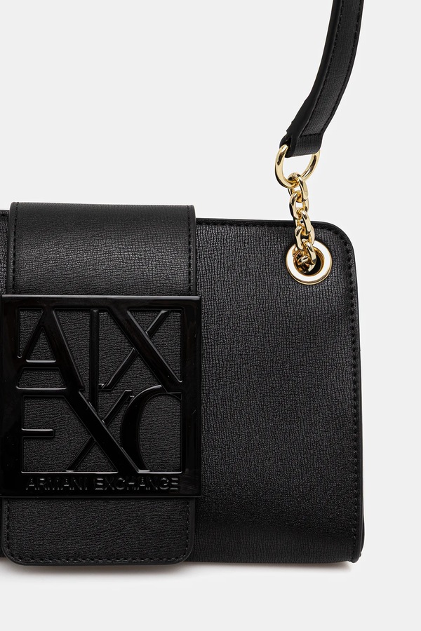 Сумочка Armani Exchange колір чорний фото 4
