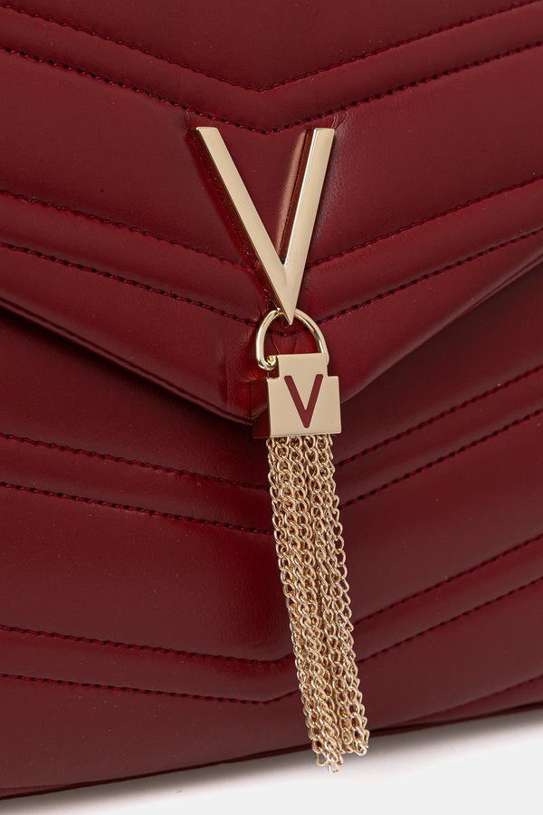 Сумочка Valentino Bags колір бордовий фото 4