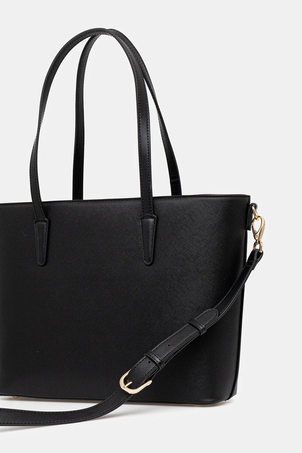 Сумка-шопер жіноча зі штучної шкіри Valentino Bags колір чорний фото 2