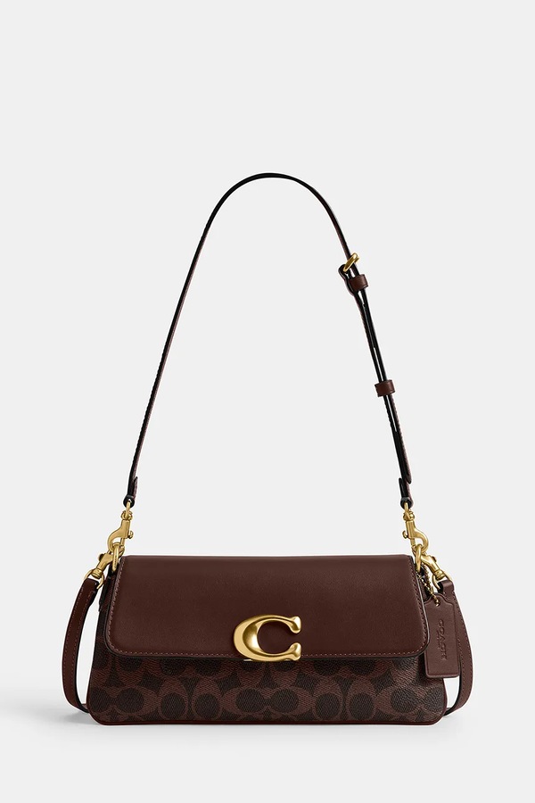 Сумочка Coach Jet колір коричневий